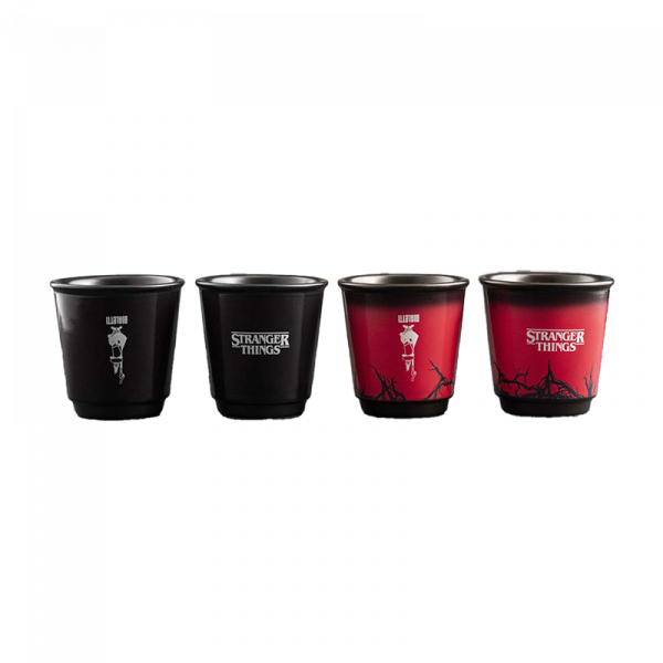 Bialetti - Set of 4 Stranger Things Cups - termochromatické šálky - 4x90 ml