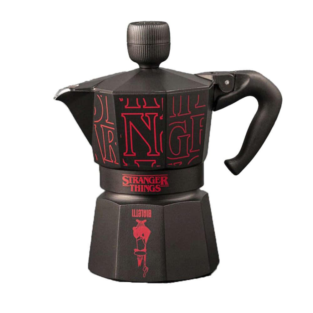 Bialetti Moka Express Sound Stranger Things 3 šálky - moka konvice