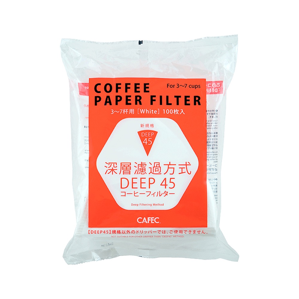 Cafec Deep 45 papírové filtry - 100 ks