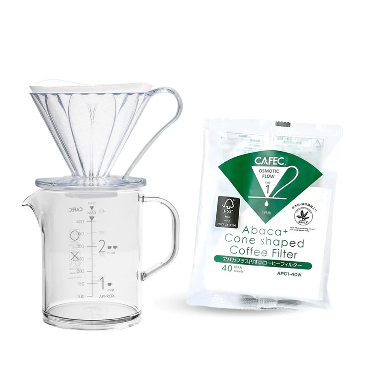 Cafec Starter Kit 1-2 šálky - startovací kávova sada