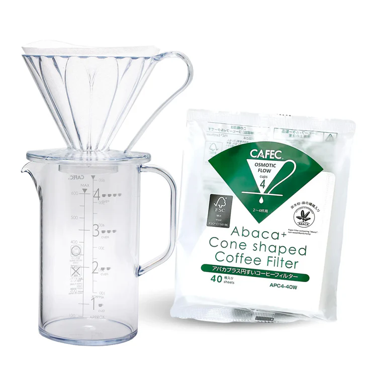 Cafec Starter Kit 2-4 šálky - startovací kávova sada