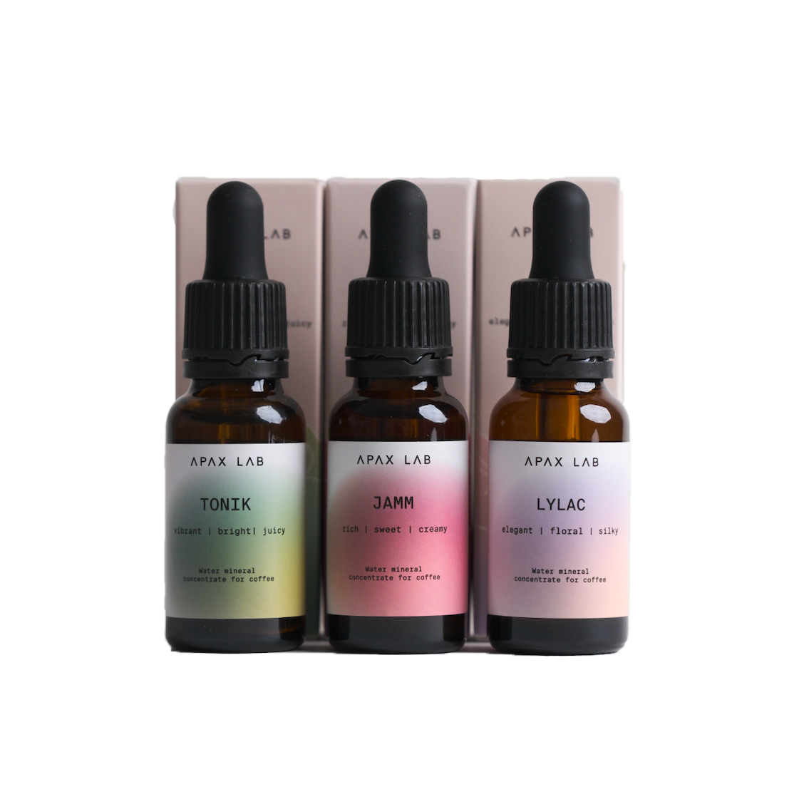 Apax Lab - Box 3 minerálních koncentrátů 3×20 ml – Nano