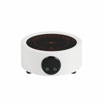 MHW-3BOMBER ceramic electric heating base - mini plotýnka - bílá