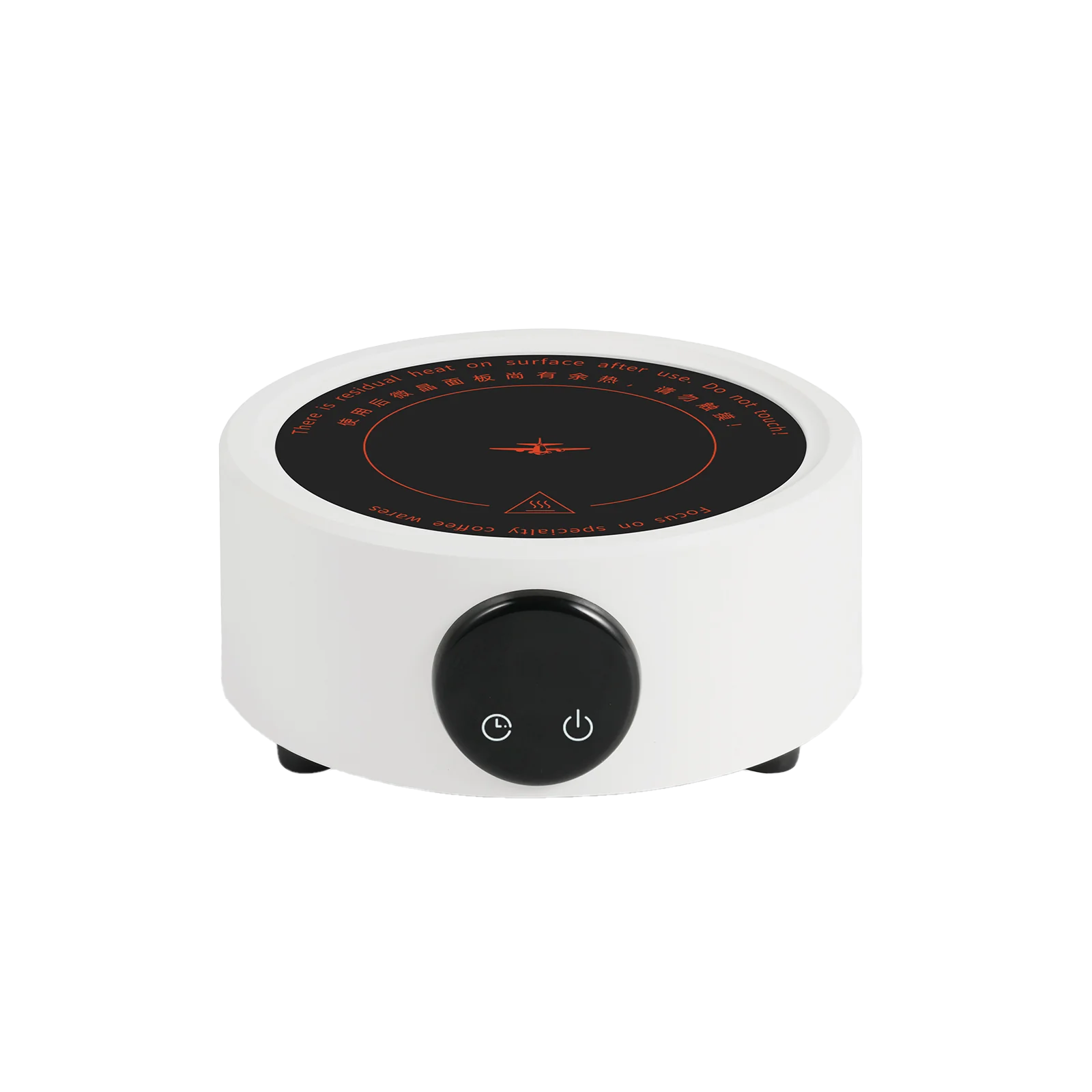 MHW-3BOMBER ceramic electric heating base - mini plotýnka - bílá