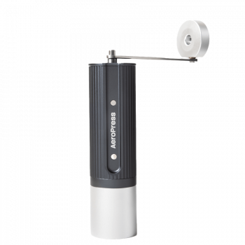 AeroPress Manual Coffee Grinder - ruční mlýnek - šedý