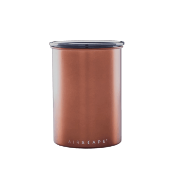 Airscape dóza na kávu 500 g - Brushed Cooper