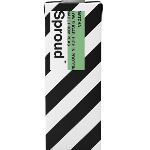 Sproud Pea Barista Low Sugar - Matcha hrachový nápoj - 1000ml