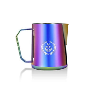 Muvna Latte Art Pitcher - konvička na mléko 600ml - pestrobarevná
