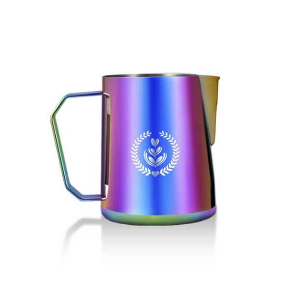 Muvna Latte Art Pitcher - konvička na mléko 350ml - pestrobarevná