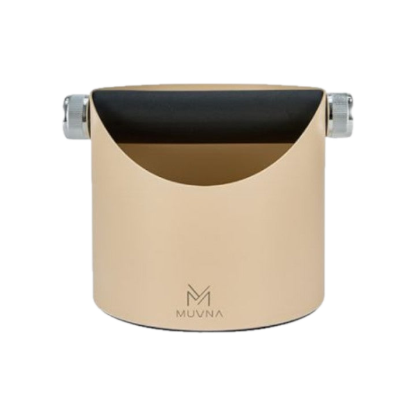 Muvna Steel Knock Box - odklepávač na kavu - béžový