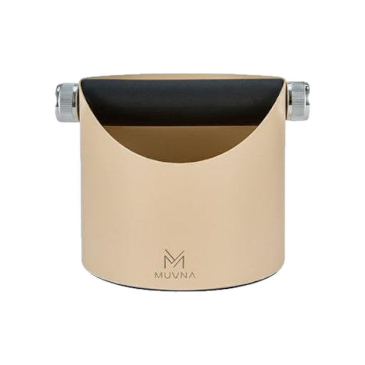 Muvna Steel Knock Box - odklepávač na kavu - béžový