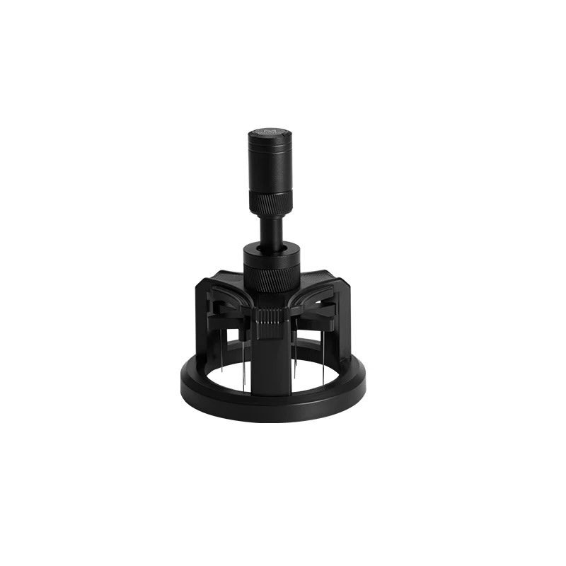Muvna Espresso WDT Tool - nastavitelný jehličkový distributor - 58 mm - černý