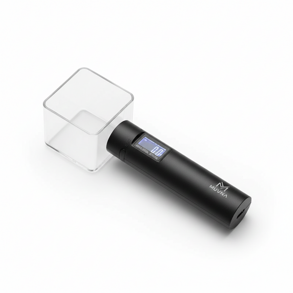 Muvna electronic weighing spoon - Elektronická vážicí lžíce - černá