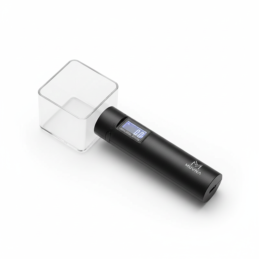 Muvna electronic weighing spoon - Elektronická vážicí lžíce - černá