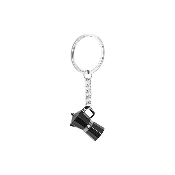 Muvna Key Chain - Klíčenka - moka konvička