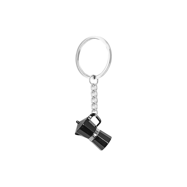 Muvna Key Chain - Klíčenka - moka konvička