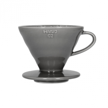 Hario Colour Edition V60-02 dripper - keramický šedý + 40 filtrů