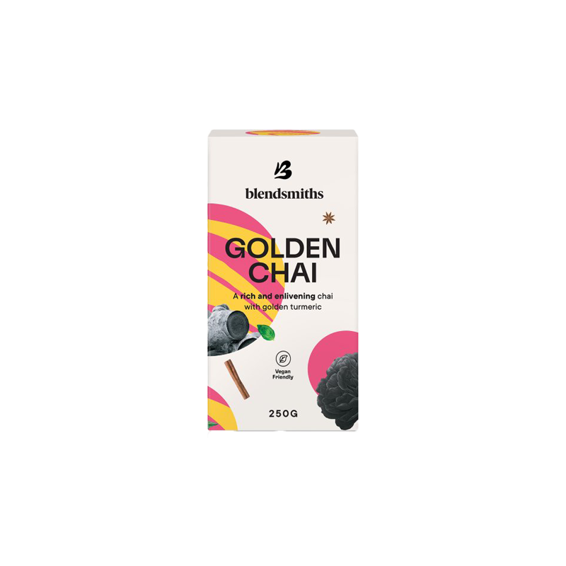 Blendsmiths Golden Chai - směs s kurkumou a skořicí - 250g