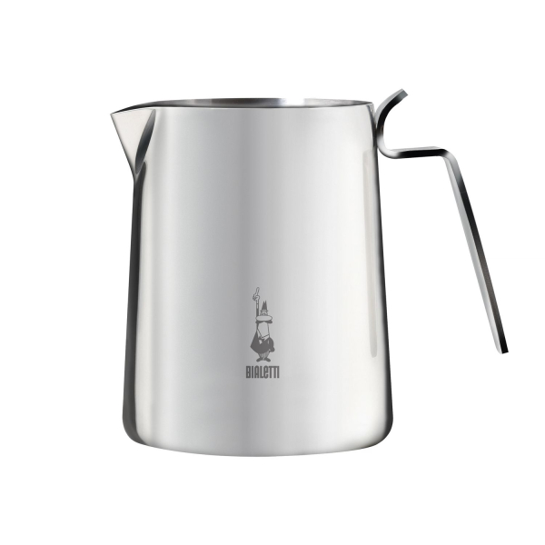 Bialetti Konvička na mléko 500 ml - stříbrná