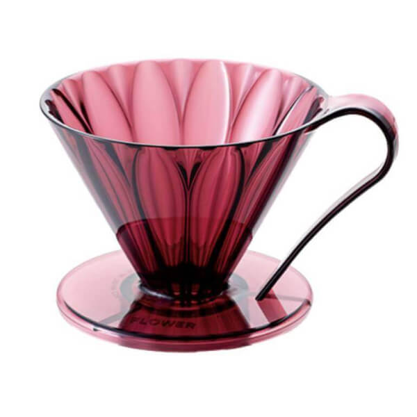 Cafec Tritan Flower Dripper - 2-4 šálky - růžový