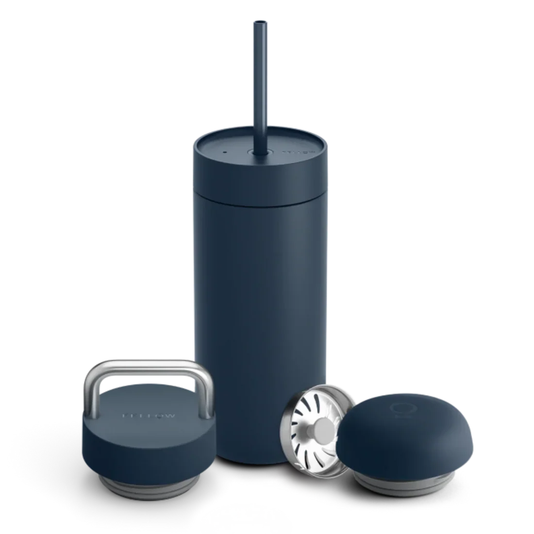 Fellow Carter Move Mug 473ml + sada 3 víček (3 v 1) - Stone Blue