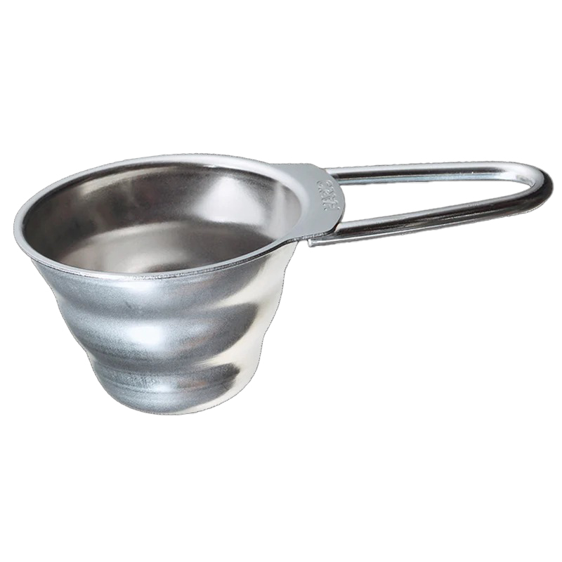Hario V60 Measuring Spoon 12g - odměrka na kávu - nerezová - stříbná