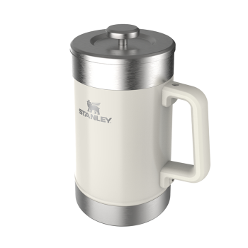 Stanley The Stay Hot French Press - Cream Gloss - 1400 ml