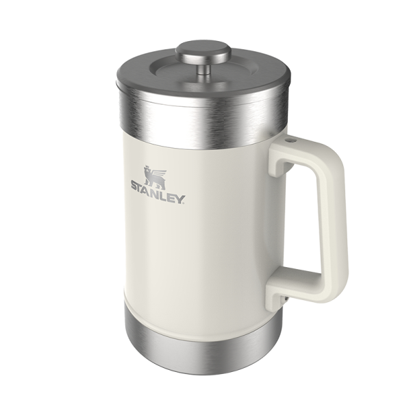 Stanley The Stay Hot French Press - Cream Gloss - 1400 ml