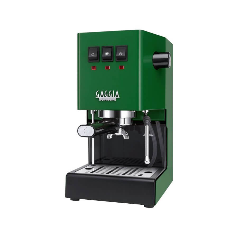 Gaggia Classic E24 espresso kávovar - Jungle Green - POUŽITÝ