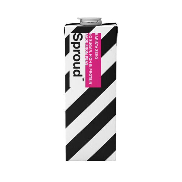 Sproud Pea Barista Zero - Hrachový nápoj pro baristy bez cukru - 1000ml