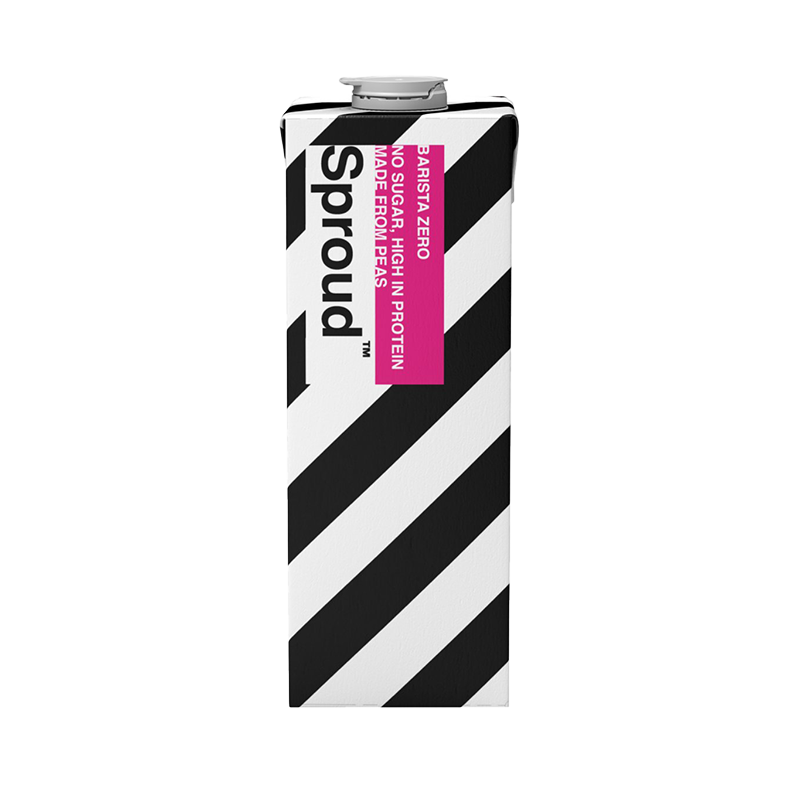 Sproud Pea Barista Zero - Hrachový nápoj pro baristy bez cukru - 1000ml