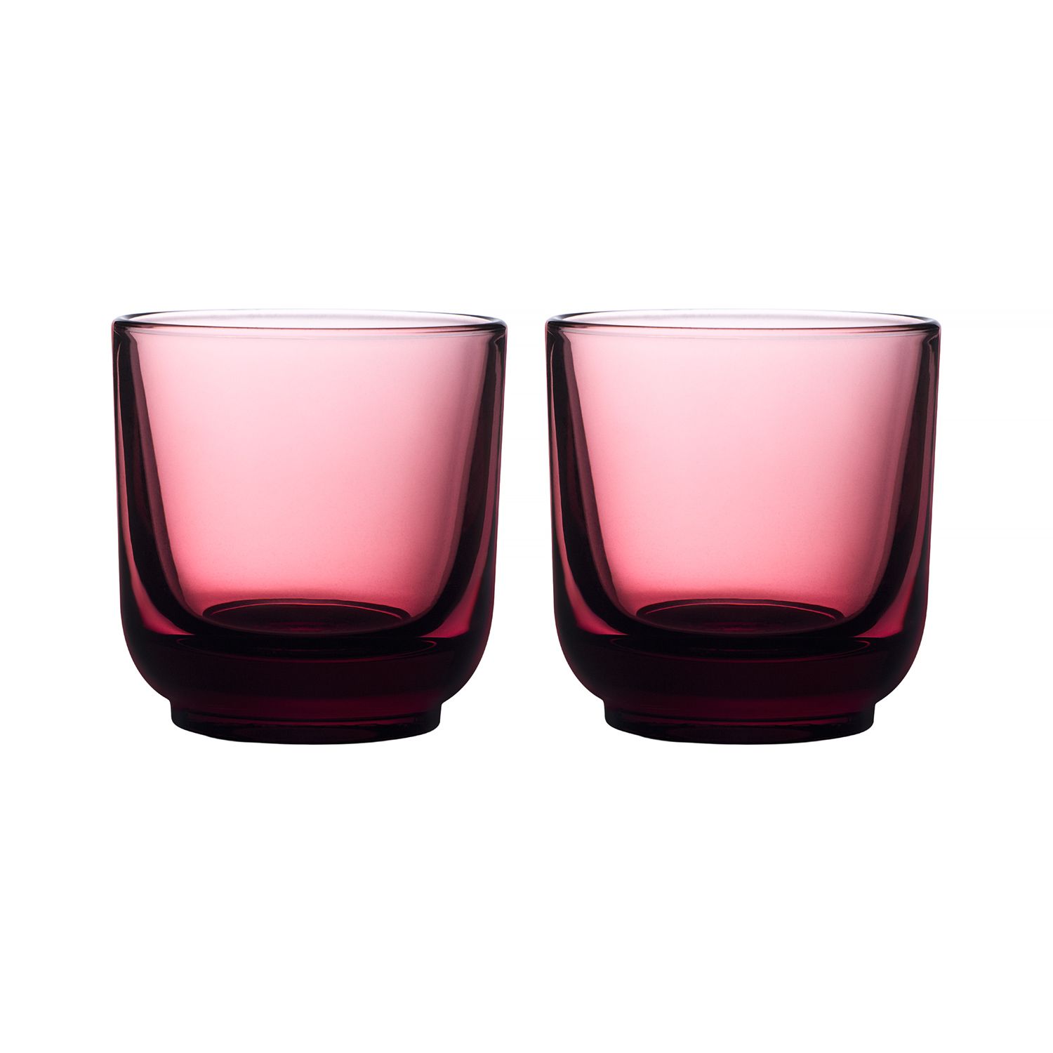 Fellow Pirch Cappuccino set 2 sklenic - 190 ml - Garnet