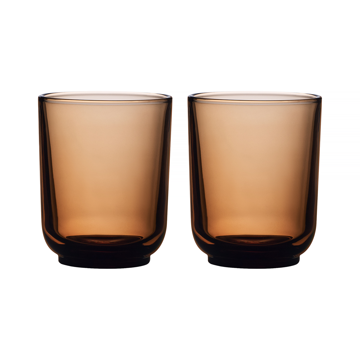 Fellow Pirch Latte set 2 sklenic - 325 ml - Amber