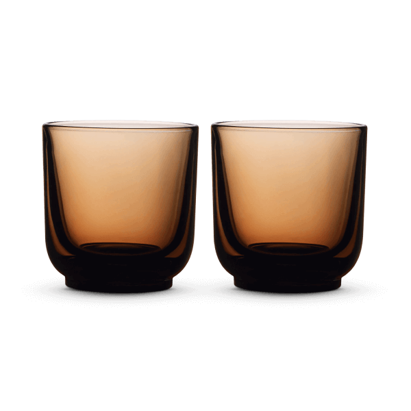 Fellow Pirch Cappuccino set 2 sklenic - 190 ml - Amber