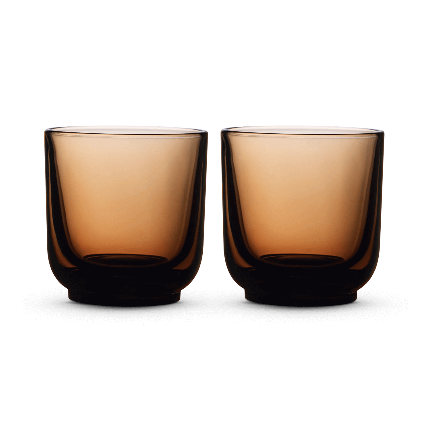 Fellow Pirch Cappuccino set 2 sklenic - 190 ml - Amber
