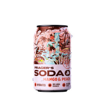 Prager's Soda - Mango & broskev - 330ml