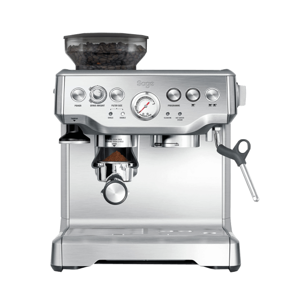 SAGE BES875BSS  - THE BARISTA EXPRESS™ espresso kávovar - stříbrný (použité)