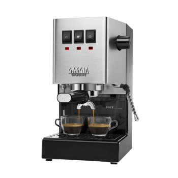 Gaggia New Classic EVO - Brushed Stainless Steel - ZÁNOVNÍ