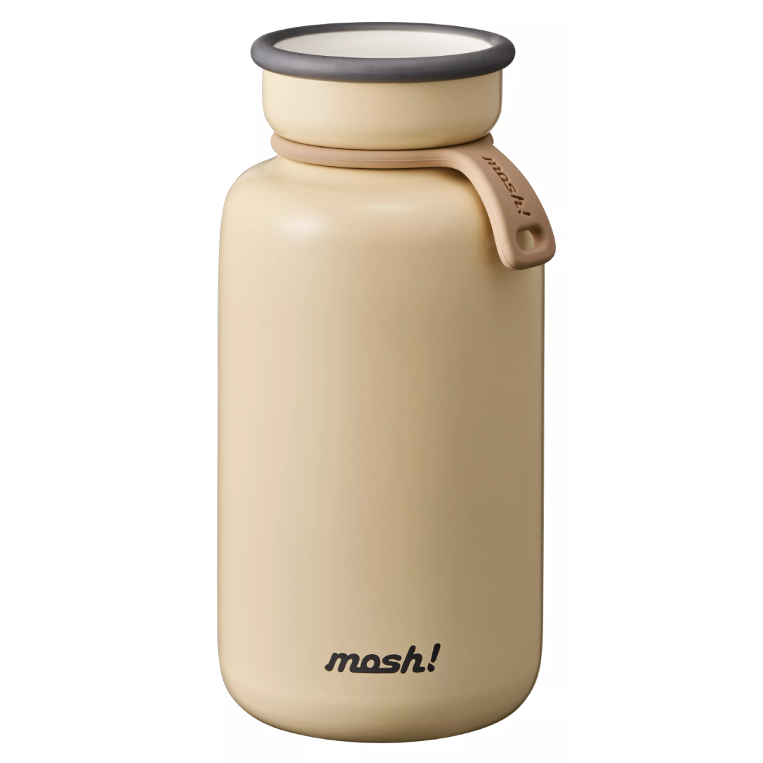 Mosh! Latte Tumbler - dvoustěnná termoska - 450ml - béžová