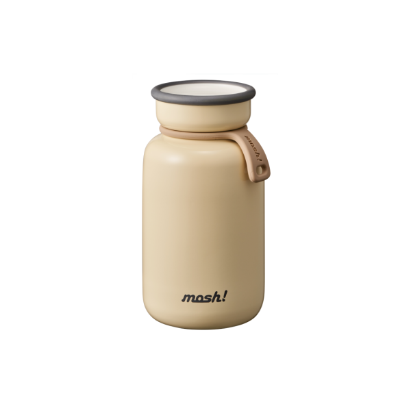 Mosh! Latte Tumbler - dvoustěnná termoska - 330ml - béžová