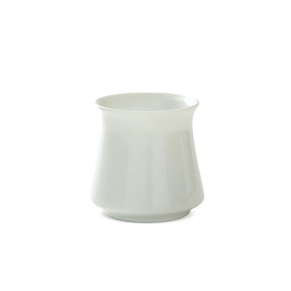 Origami Harmony Cup - porcelánový hrnek pro domáci i profesionální baristy - bílý