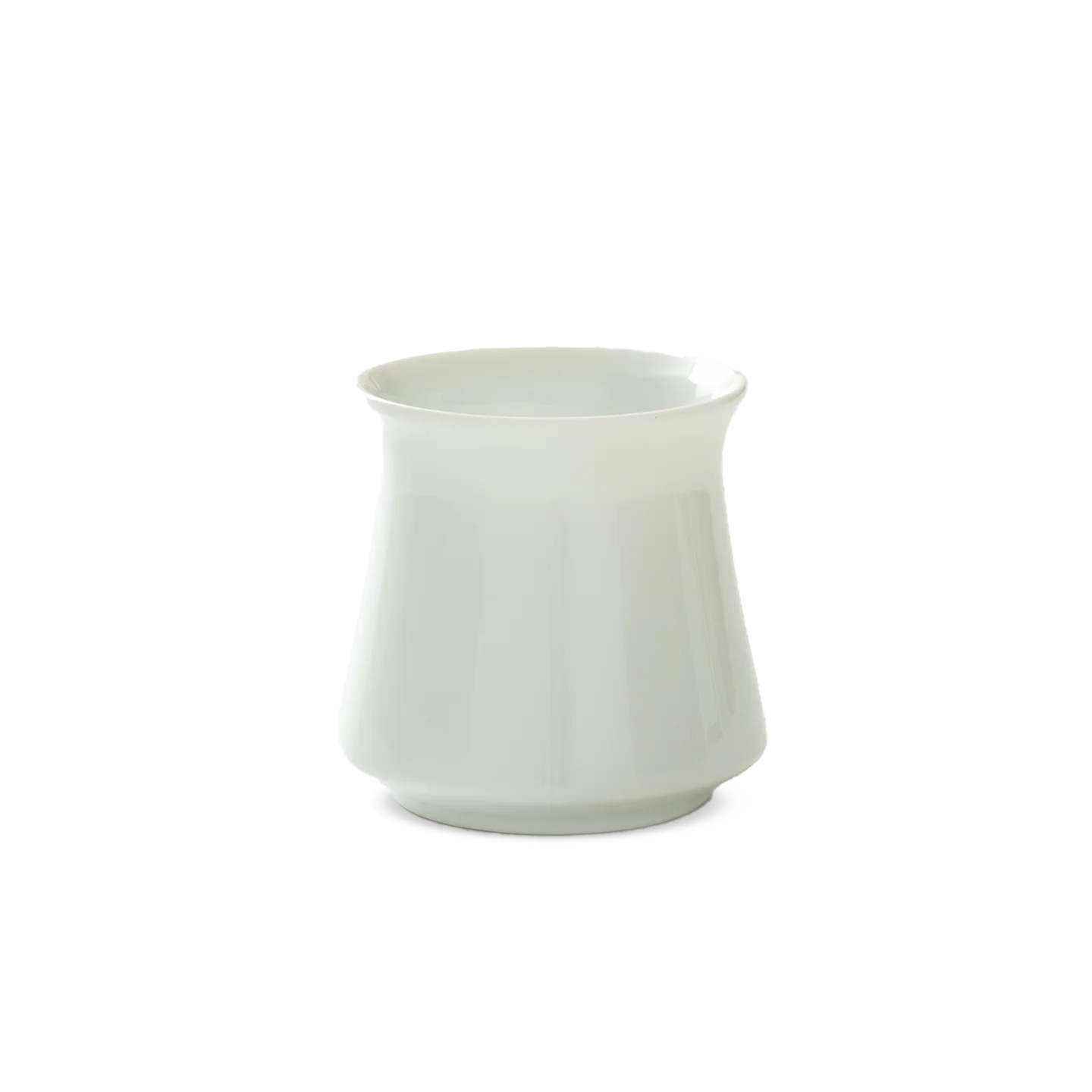 Origami Harmony Cup - porcelánový hrnek pro domáci i profesionální baristy - bílý