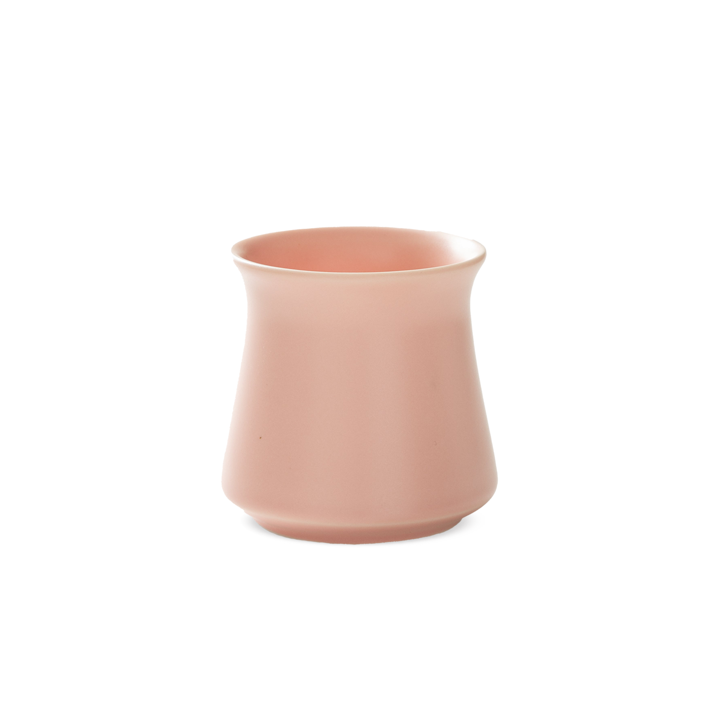 Origami Harmony Cup - porcelánový hrnek pro domáci i profesionální baristy - růžový