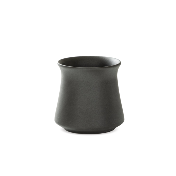 Origami Harmony Cup - porcelánový hrnek pro domáci i profesionální baristy - černý