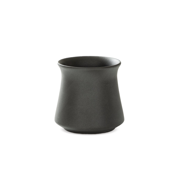 Origami Harmony Cup - porcelánový hrnek pro domáci i profesionální baristy - černý