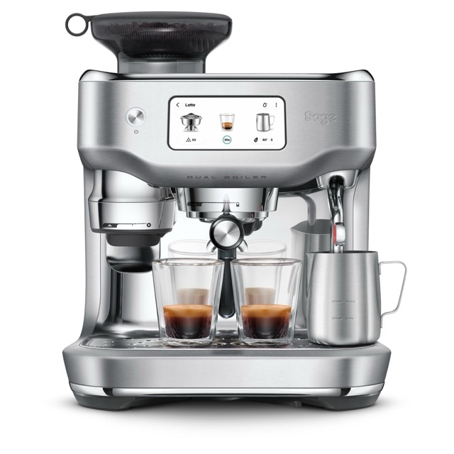 SAGE SES995BSS - ORACLE DUAL BOILER espresso kávovar - stříbrný