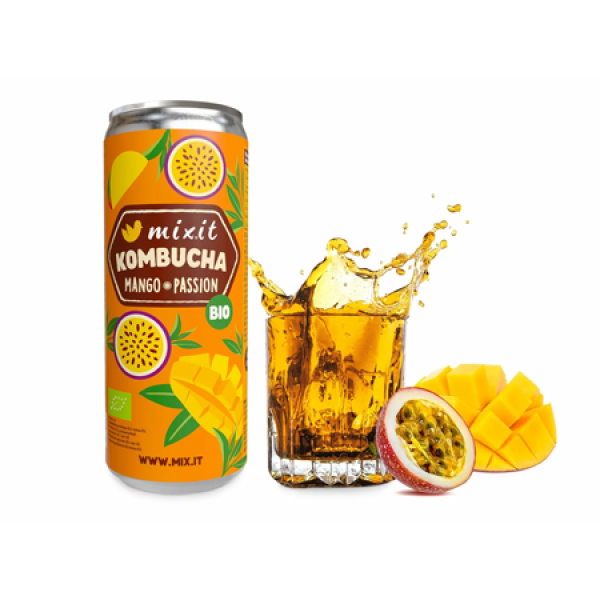 Mixit BIO Kombucha - Mango & Passion Fruit