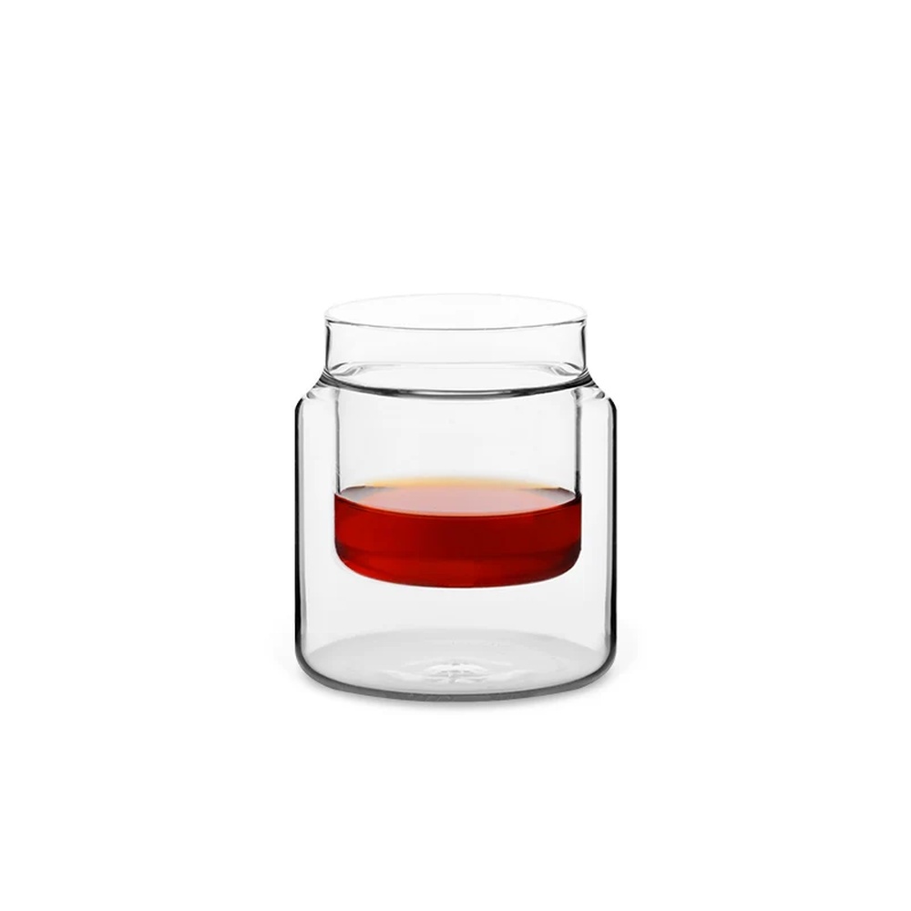 MHW-3BOMBER H-Shaped dvoustěnná sklenička - 160 ml - čirá