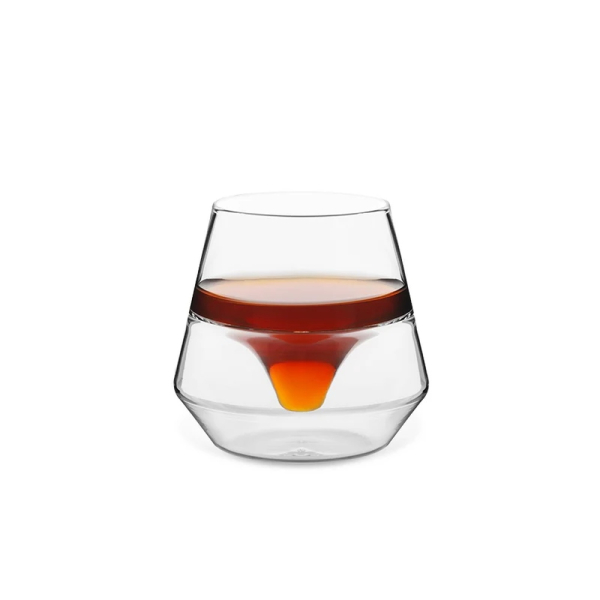 MHW-3BOMBER A-Shaped dvoustěnná sklenička - 130 ml - černá