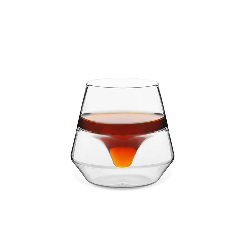MHW-3BOMBER A-Shaped dvoustěnná sklenička - 130 ml - černá